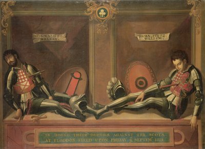 Memorial to John and Thomas Fitzwilliam, brothers of William, Earl of Southampton by English School
